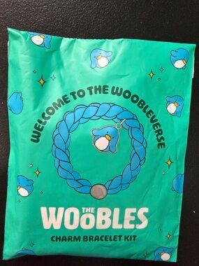 The Woobles Charm Bracelet Kit – Teal Blue